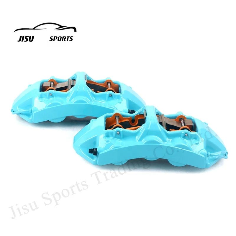 Customize Color 6 Pistons One Pair Gt6 Brake Calipers 18 Inch For Volvo S60 S80 S90 C30 V50 V70 XC40 For Chevrolet Aveo Equinox