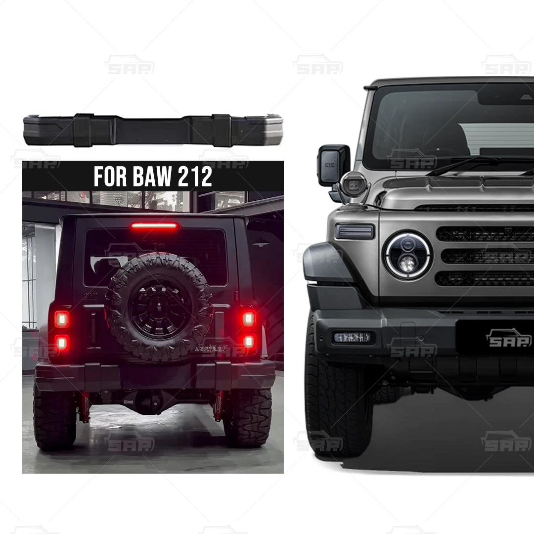 

Auto Part Off Road 4X4 Car Exterior Accessories Modification Steel Rear Bull Bar For Baw Pickup 212