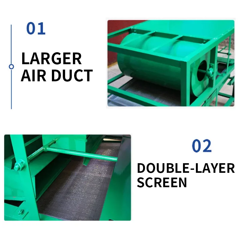 소형/중형 산업용 곡물 선별기 콩 선별기 쌀 옥수수 진동 체질기