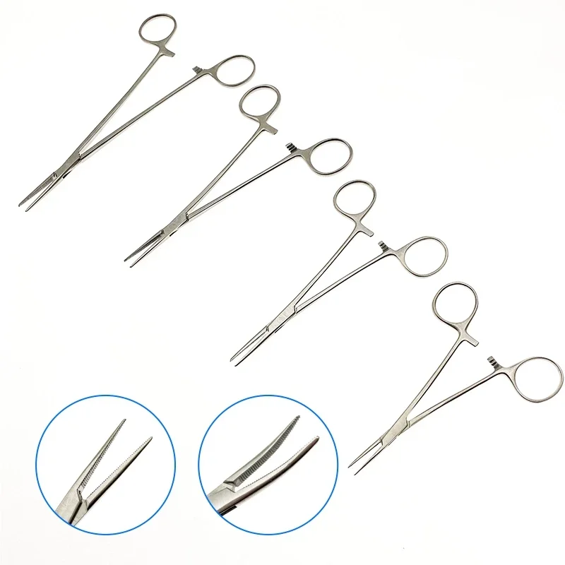 

Hemostatic Clamp Forceps Surgical Forceps Stainless Steel Hemostatic Forceps Locking Clamps