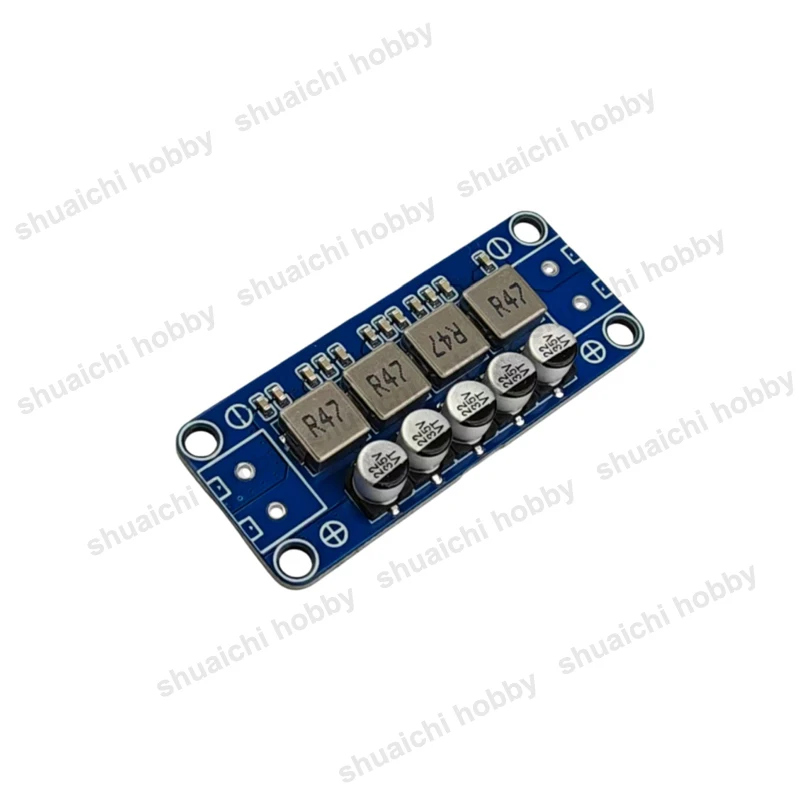 3 uds 5A 35V LC filtro de paso bajo LPF DC placa reguladora de voltaje módulo de filtro de potencia con enchufe reducción de ondulación para modelo RC