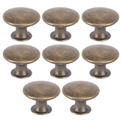 8pcs Drawer Knobs Cabinet Handles Cupboard Cabinet DIY Drawer Knob Kitchen Cupboard Handle Furniture Hardware Round Small Pulls