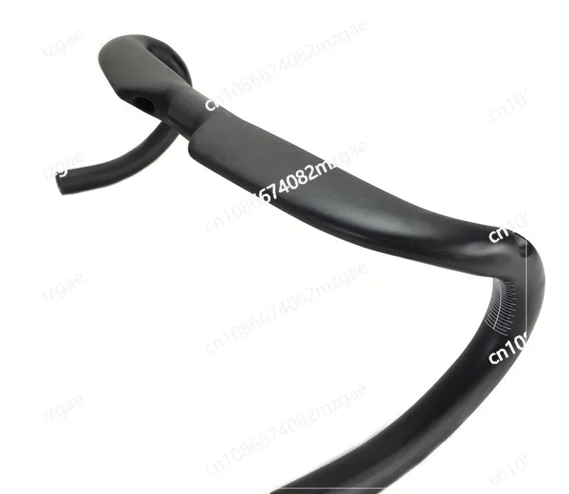 All carbon fiber road bicycle handlebars, ultra light handlebars, internal wiring, small handlebars, lightweight