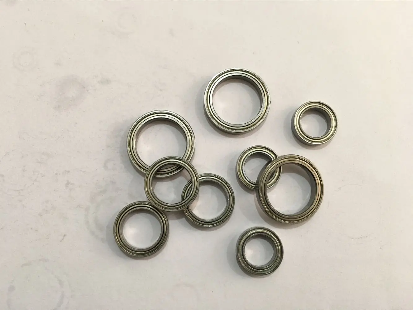 20pcs 6700ZZ 6701ZZ 6702ZZ 6703ZZ 6704ZZ 6705ZZ Ultra Thin Wall Metal Sealed Bearing Ball Bearing