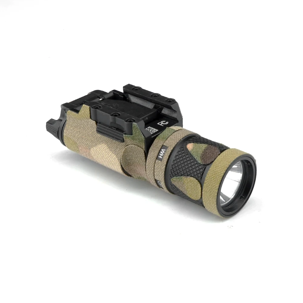 Weapon Light Flashlight X300V Tactical Optic Wrap BK MC/MC Only Sticker