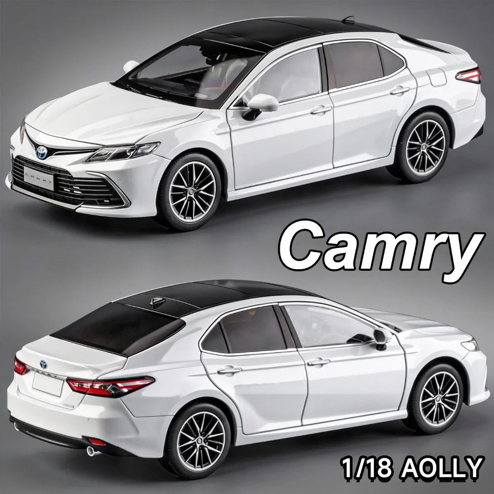 1:18 Camry 530Li Modell, Miniaturauto aus Zinkdruckguss, Türen öffnen sich, Lenkung der Vorderräder, Stoßdämpfung, Geschenk zum Erwachsenwerden