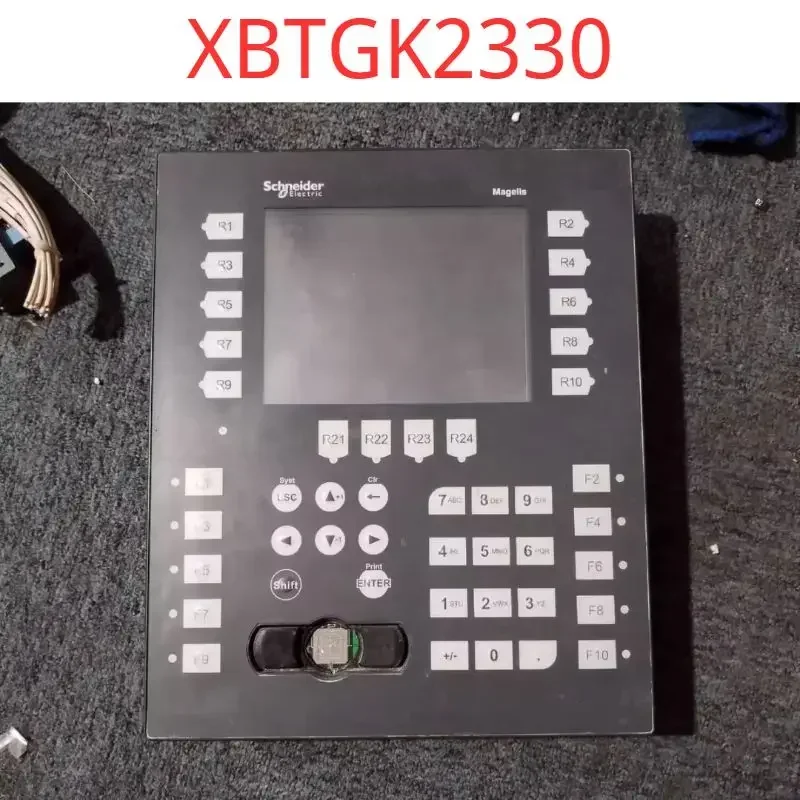 Second-hand test OK Touch screen, XBTGK2330, function is normal