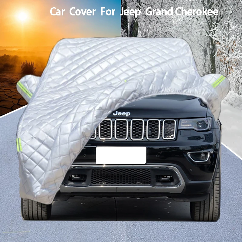 

For JEEP Grand Cherokee Car Cover Delivers Hail Protection, Scratch Guard, prevents paint Peeling Rain & Snow Resistance