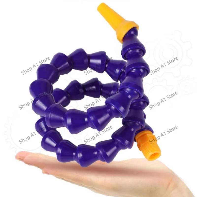 Flexible Universal Bamboo Coolant Hose, Plastic Lathe Nozzle for Water Spray, Oil Injection, Air Blow, CNC Machine Center