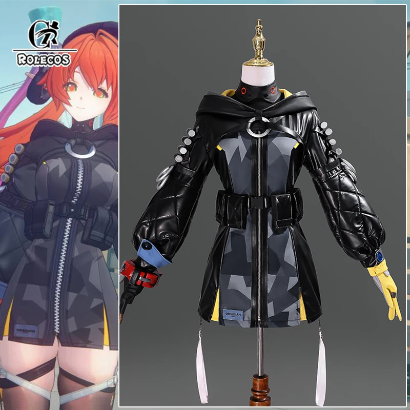

ROLECOS Zenless Zone Zero Orphie Косплей Костюм Orphie Magnusson и Magus Agent Униформа Женский костюм для Хэллоуина