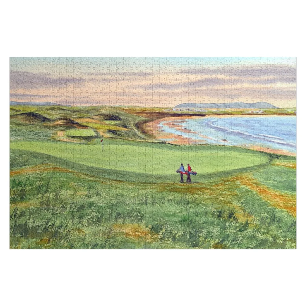 Ballybunion Golf Course County Kerry Ireland 10th Green Jigsaw Puzzle Wood Adults Custom Anime Puzzle