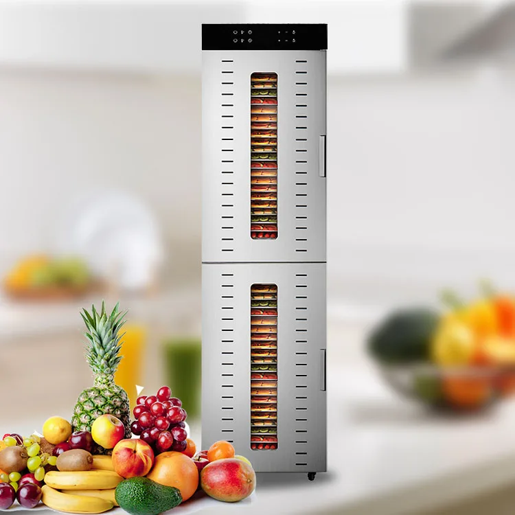 On Sale 40-Tray Stainless Steel Food Dehydrator Big Capacity For Fruits & Vegetables Fruit & Vegetable Machines