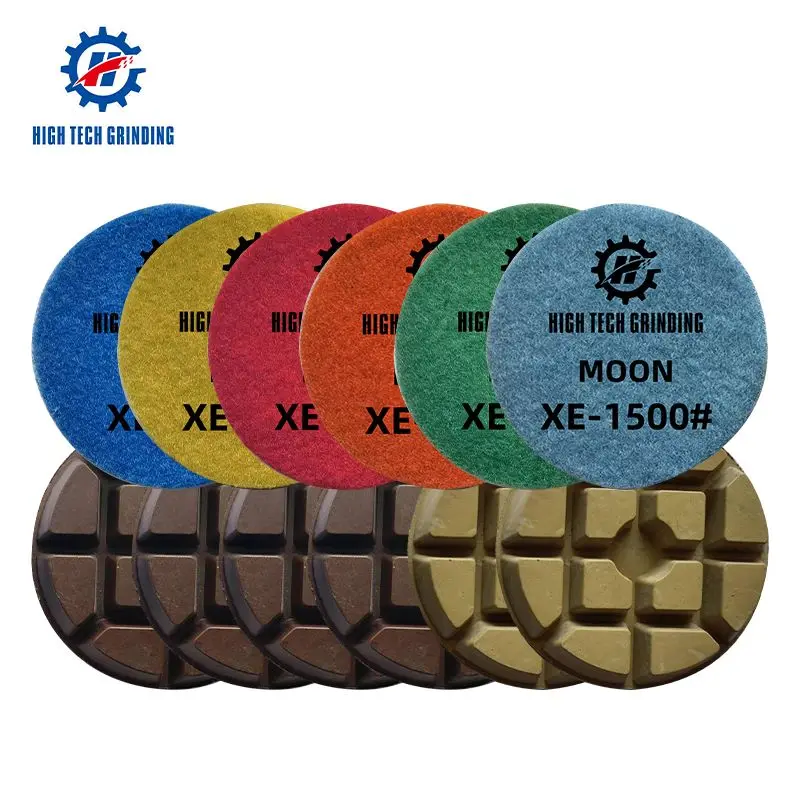 Resin Bond Diamond Polishing Pads Designed For Granite Stone Marble Concrete Grinder