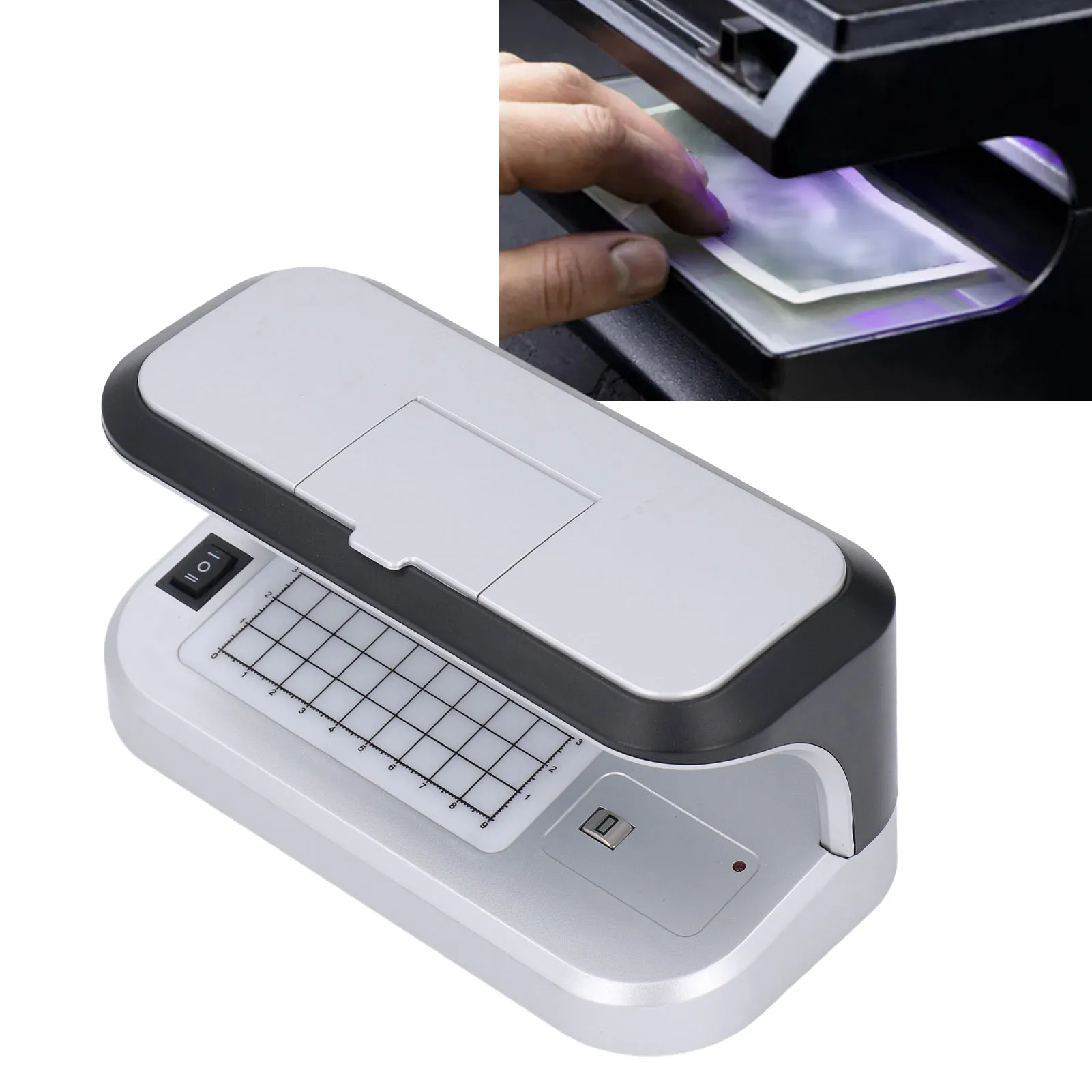 UV Counterfeit Bill Money Detector Portable Multifunctional Money Detector for Jadestone Ticket Bills UV Counterfeit Detector