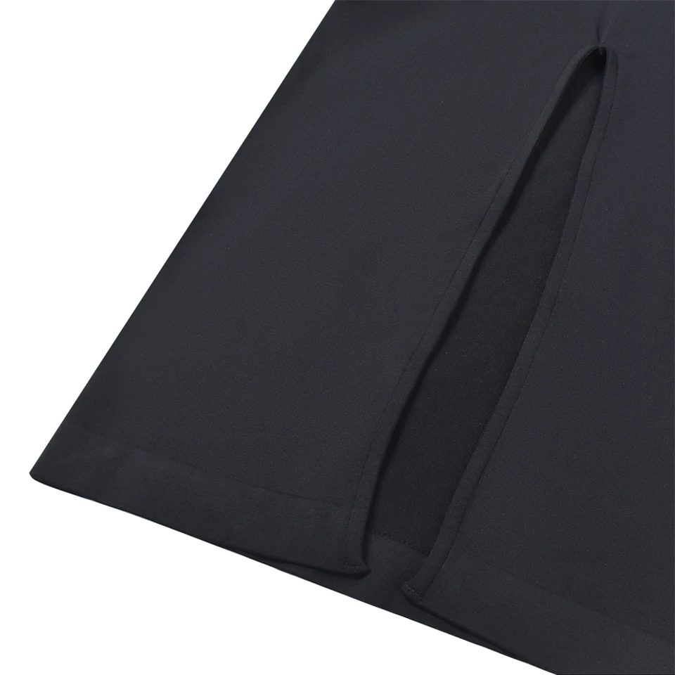 Becirzet Elegantes Damen-Maxikleid, Figurbetont, Langarm, Formende Unterwäsche, Übergröße – Detail 20