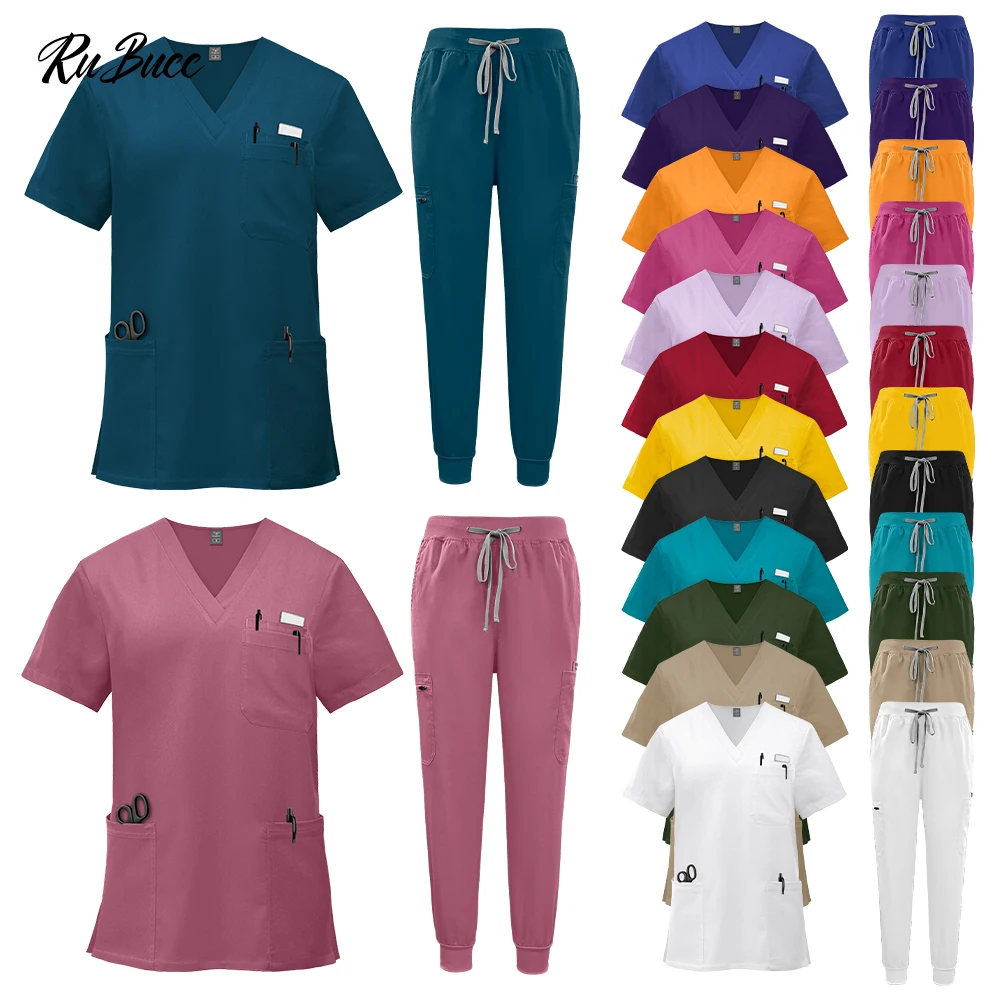 

Wholesale Pharmacy Workwear Pet Hospital Nurse Scrubs Suits Dentistry Doctor Overalls Lab Spa Uniforms Medical Surgical Uniforms