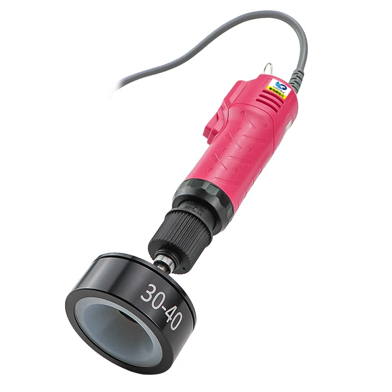 SUBAO 802(6MM) Round Handle Electric Capping Machine Handheld Semi-Automatic Capping Machine with Various Capping Heads