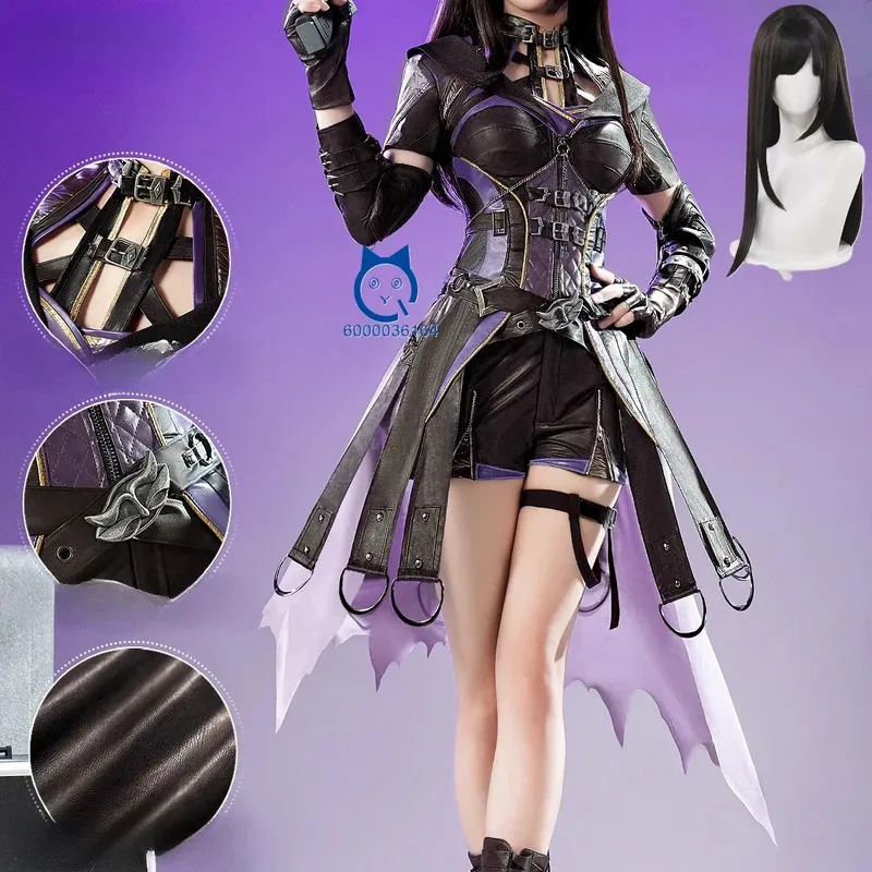 

В наличии игра Love and Deepspace Nightwalker Heroine Qiyu Rafayel Косплей Костюм Хэллоуин Карнавал Comic Con Униформа Аниме