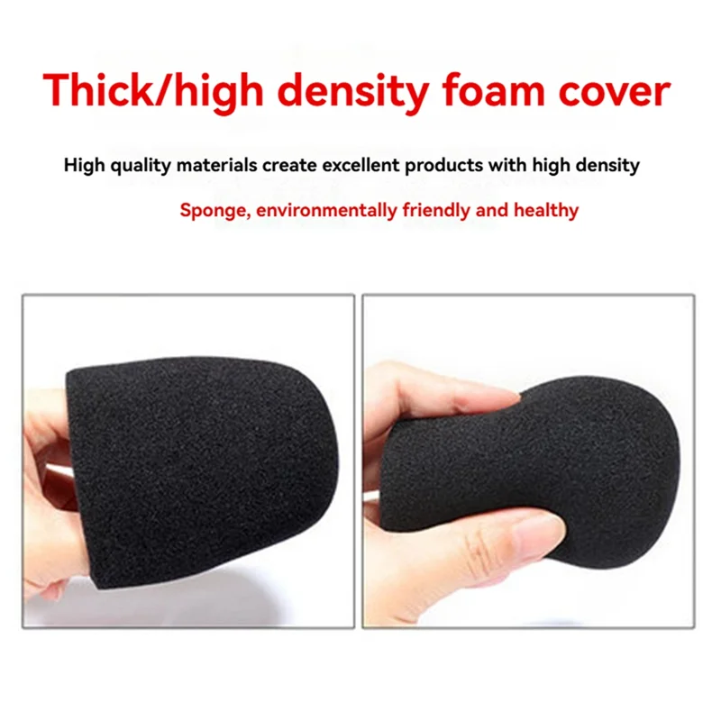 5Pcs Mic Windscreen Windproof Foam  Filter For Audio Technica ATR2500 AT2035 AT2050 AT4040 Microphone Windshield