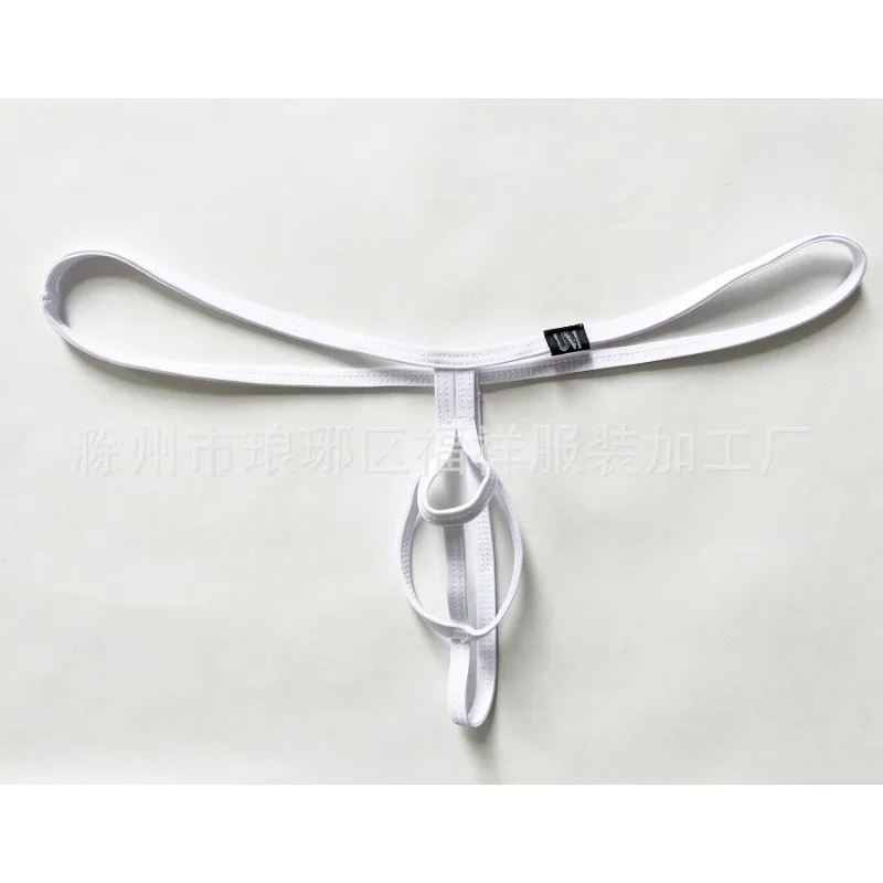 Кольцо на член, мужские секс-стринги с разделением пистолета и пуль, нижнее белье, мужские стринги с вырезами в полоску, открытые трусики для пениса, эротическое белье