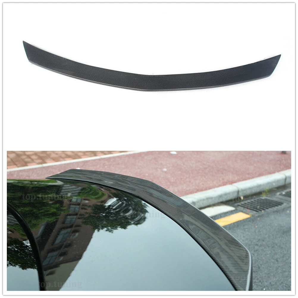 

Carbon Fiber Rear Spoiler Wing Trunk Splitter Lip Auto Part For Mercedes Benz E Class W213 E200 E250 E300 Sedan 4 Door 2016-2018