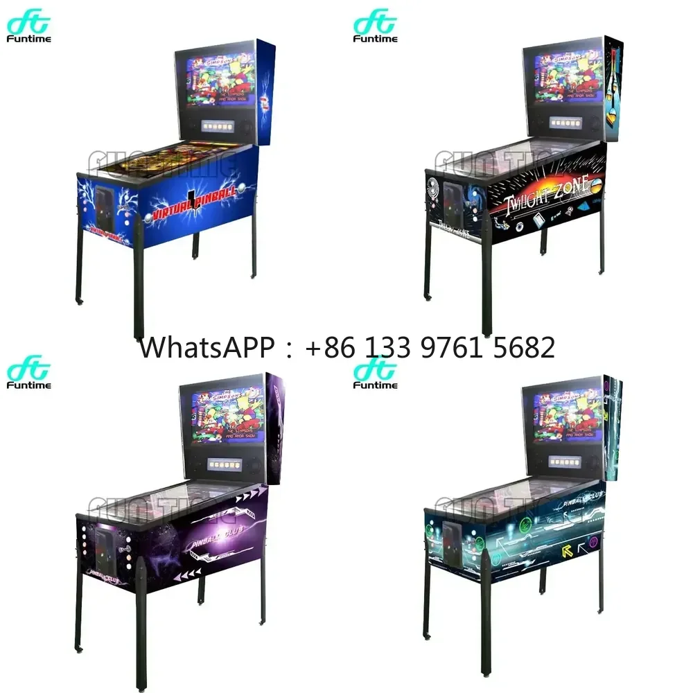 WSQ 2024 Hot Sale Arcade 5 Balls Pinball Machine for Adult Indoor Playground Coin Operated Pinball Game Machine
