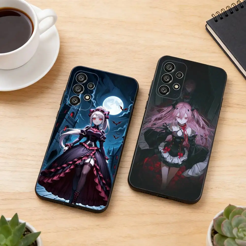 A-Anime O-Overlord Phone Case For Samsung S25,S24,S21,S22,S23,S30,Ultra,S20,Plus,Fe,Soft Silicone Black Cover