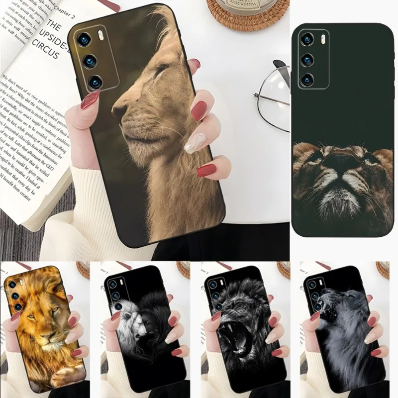 King Of The Jungles Phone Case For Huawei Y9 Y7 Y7A Y7P Y6 Y6Pro Y5 Y5P Prime 2020 2019 2018 2017 Nova 9S 9RO 9SE Funda Coque