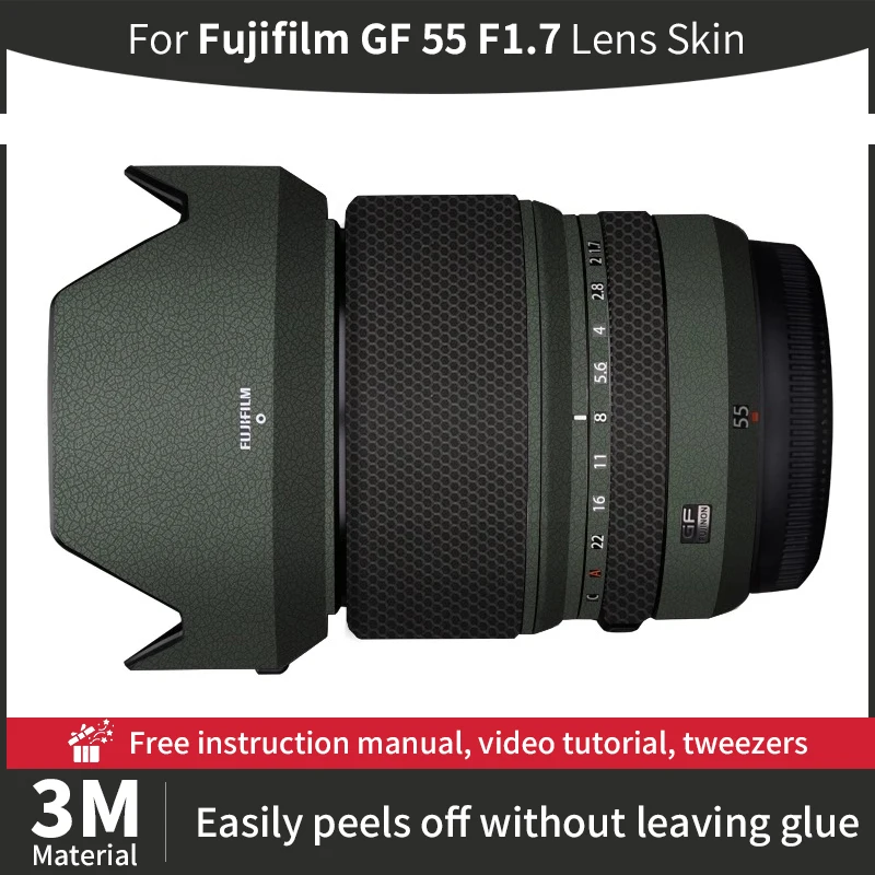 

Для Fujifilm gf 55 мм Обложка Fujifilm GF 55 мм F1.7 Обложка для объектива камеры защита от царапин