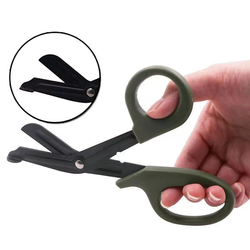 Tactical Medical Survive Scissors Paramedic Safety Rescue Trauma Gauze First Aid Shears Survival Scissor Emergency Outdoor Nurse