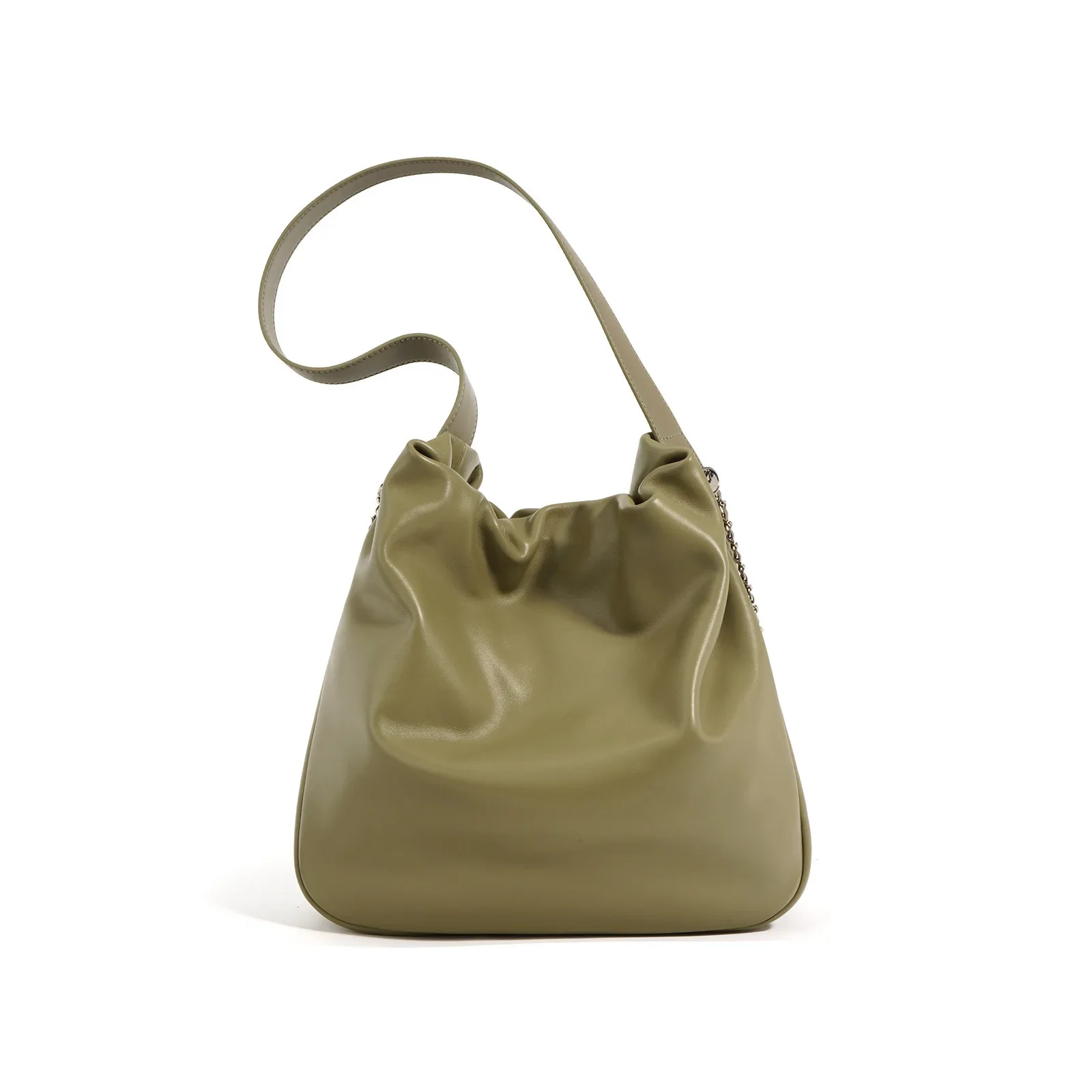 Trendsetting Diaper Bag For Women Leather Crossbody Bag Luxury Vintage Tote Minimalist Designer Large Capacity Elegant - view 6
