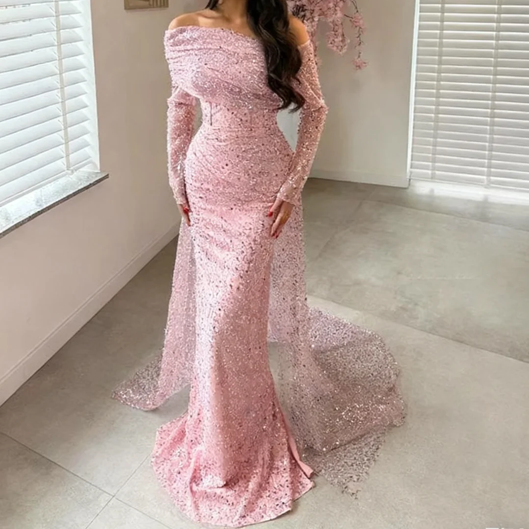 

Халат с открытыми плечами и аппликациями с блестками для дня рождения в школу, платья для выпускного вечера, винтажное платье для выпускного вечера по индивидуальному заказу