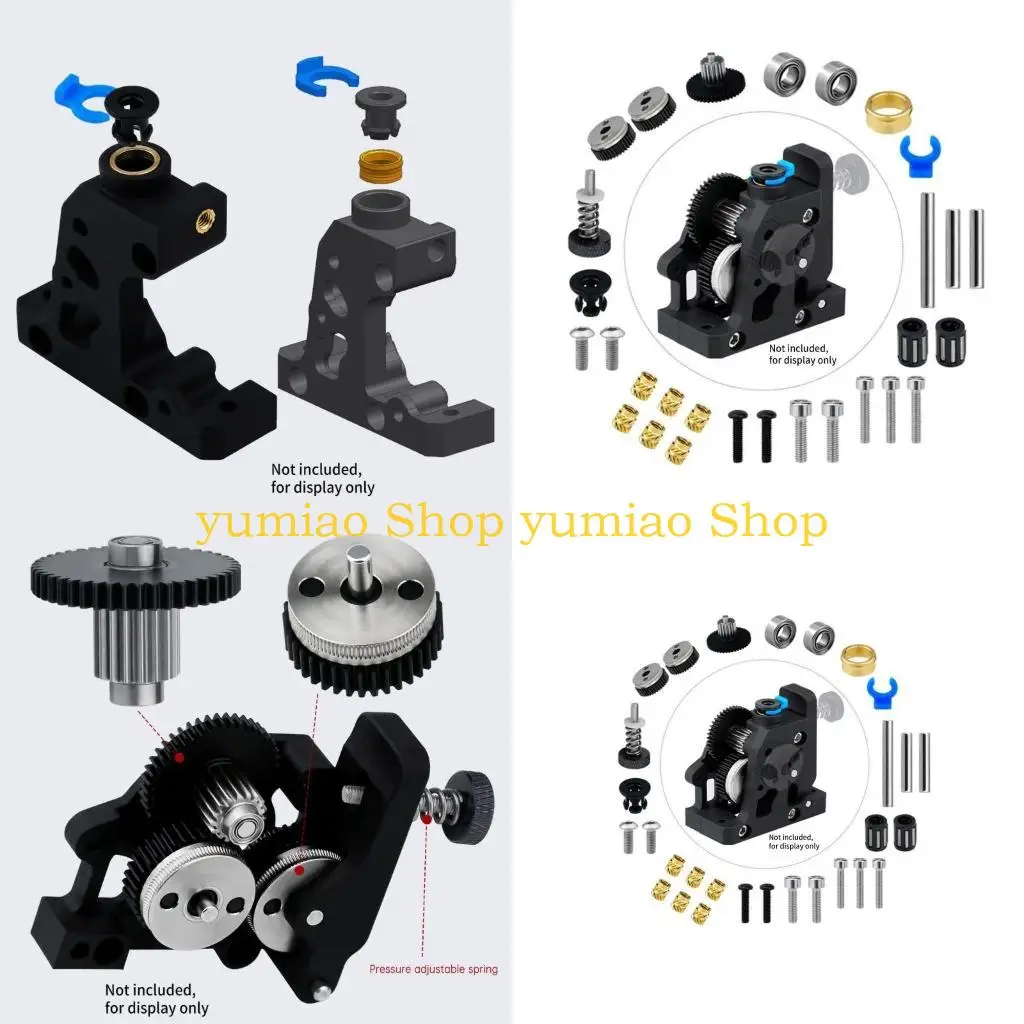 

587B Стальной экструдер HERED SEARDER Extruder Extruder для Ender3/Ender5/CR10 -принтеров