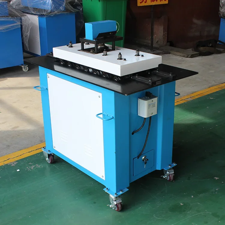 Customization Multi-function Bite Machine, White Iron Sheet, Electric Bearing, Steel Air Duct Reel, Bone Machine