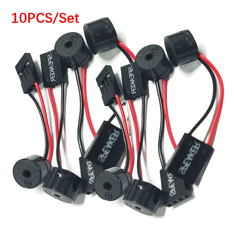 10pcs Mini Plug Speaker For PC Interanal BIOS Computer motherboard speaker Mini Onboard Case Buzzer Board Beep Alarm speaker kit