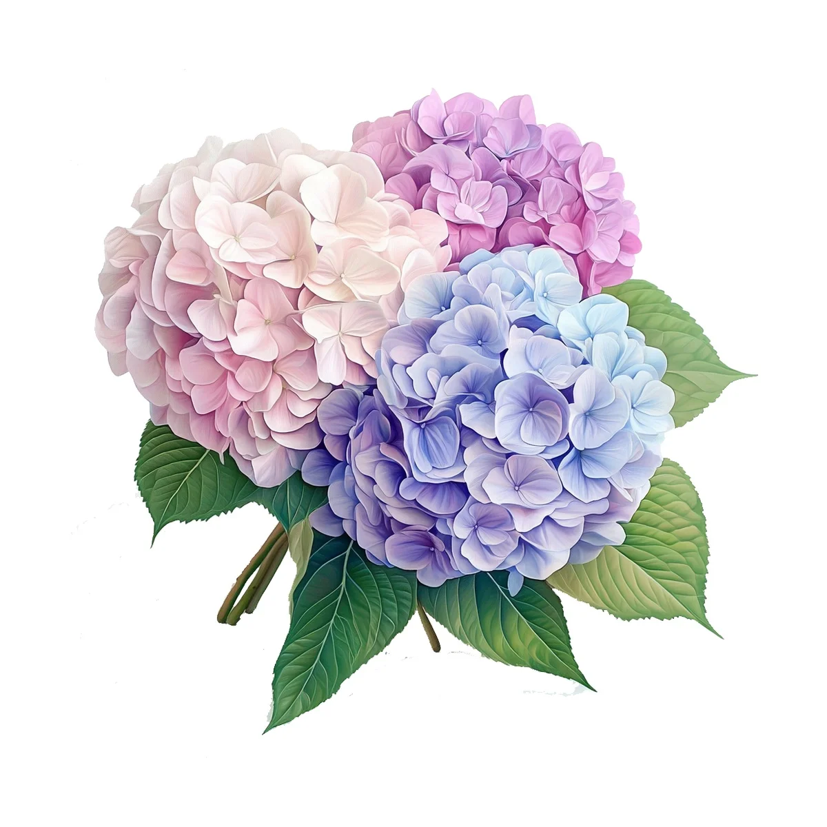 1 Stück 40x40 cm/15,74 Zoll, 11Ct/14Ct Kreuzstich-Set, DIY Valentinstagsgeschenk, Stickerei-Set für Festlichkeiten, Hortensienblumen – Detail 4