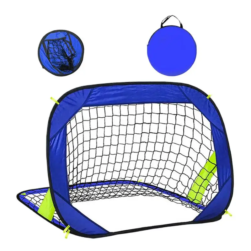 

Pop Up Soccer Goal Backyard Beach Soccer Training Net Versatile Lightweight Easy Assembly Practice Tool For Activities Outdoor