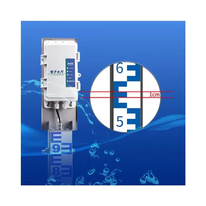 Rs485 and Anti-Freeze Water Level Indicator Electronic Digital River Irrigation Canal Level Staff Gauge