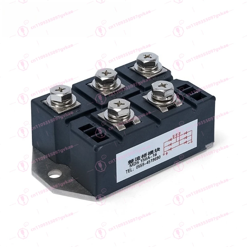 150a-1600v-three-phase-rectifier-bridge-rectifier-with-radiator-generator-accessories
