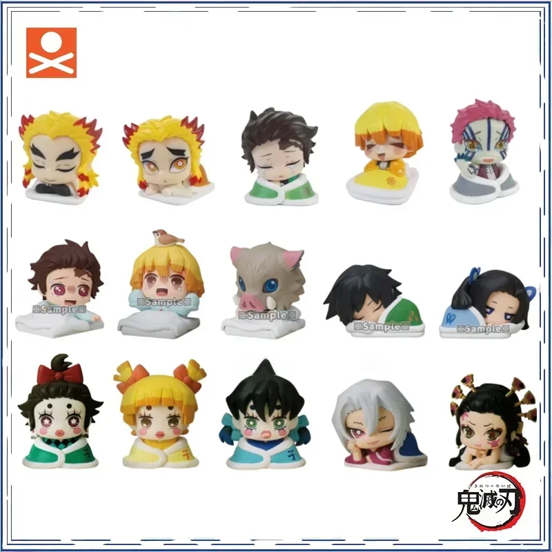 

Stasto stand stone Demon Slayer Crossdressing Sleep Doll4 5 6 capsule toys figure anime Kimetsu Yaiba Shinogata sleeping figures