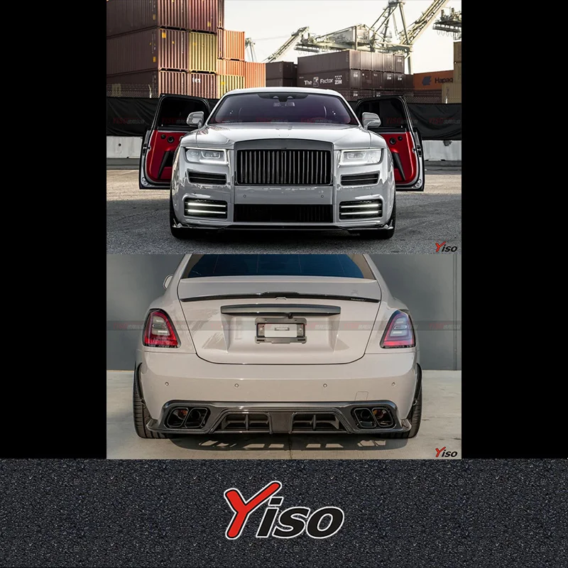Suitable for the MSY model Rolls-Royce Ghost Guster modification - front bumper rear bumper Side skirts fenders rear wing