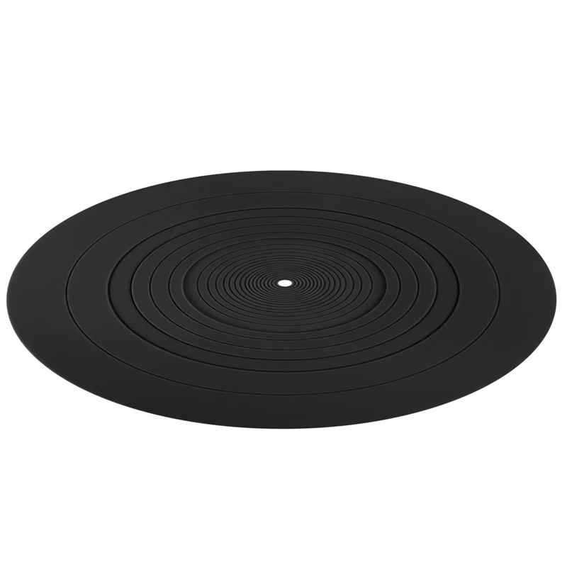 295Mm Silicone Turntable Mat Anti-Vibration Slipmat Record Mat For LP Vinyl Record Player Audio Replacement Accessory