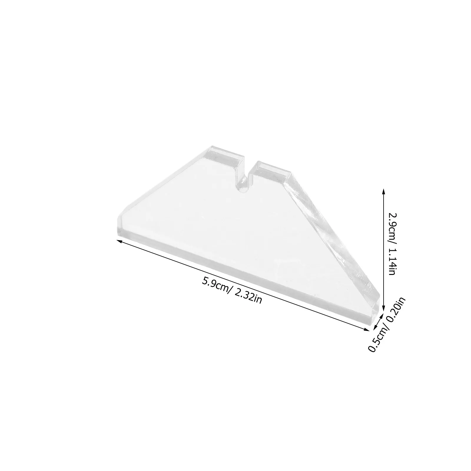 Clear Acrylic Knife Display Stand Versatile Knife Stand Rack for Fruit Chopping Knives Secure Vertical Storage Organizer view 4