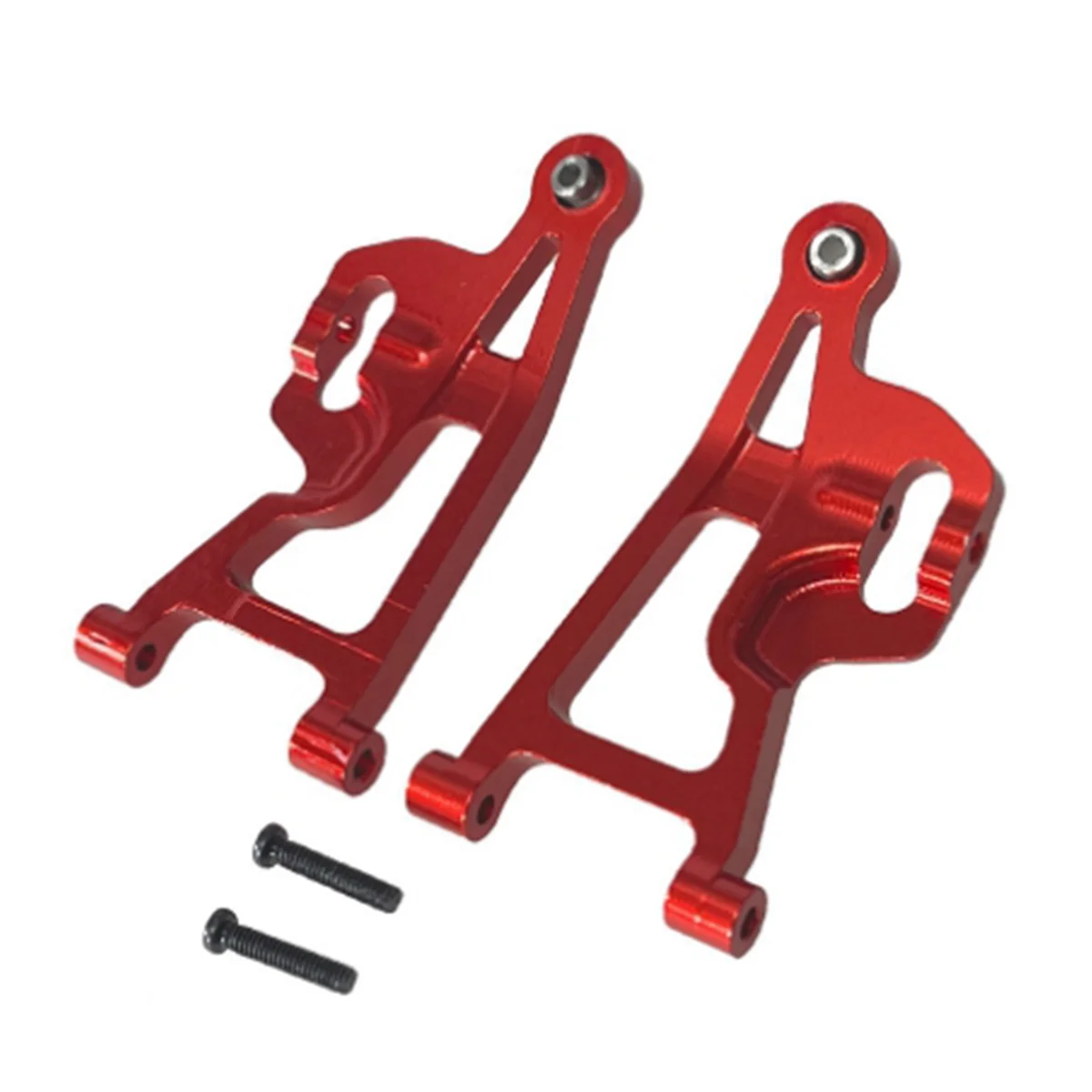 Componentes del brazo oscilante inferior delantero del coche RC para MJX Hyper Go 1/14 14209 14210 H14BM RC piezas de mejora del coche rojo