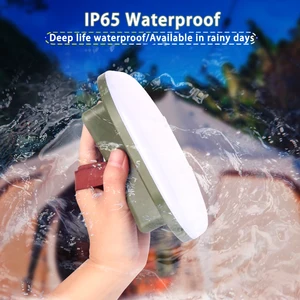 Moslighting Solar Ladung Camping Super Light mit Magnet Notfall Tragbares Aufladen Zelt Licht Arbeit Mainantenanzfischerei Lichtbeleuchtung 80W USB 4 Beleuchtungsoptionen Einstellbare Leiche LED Lantern 12 Hauptverkäufe starke LED -Lampe - №11