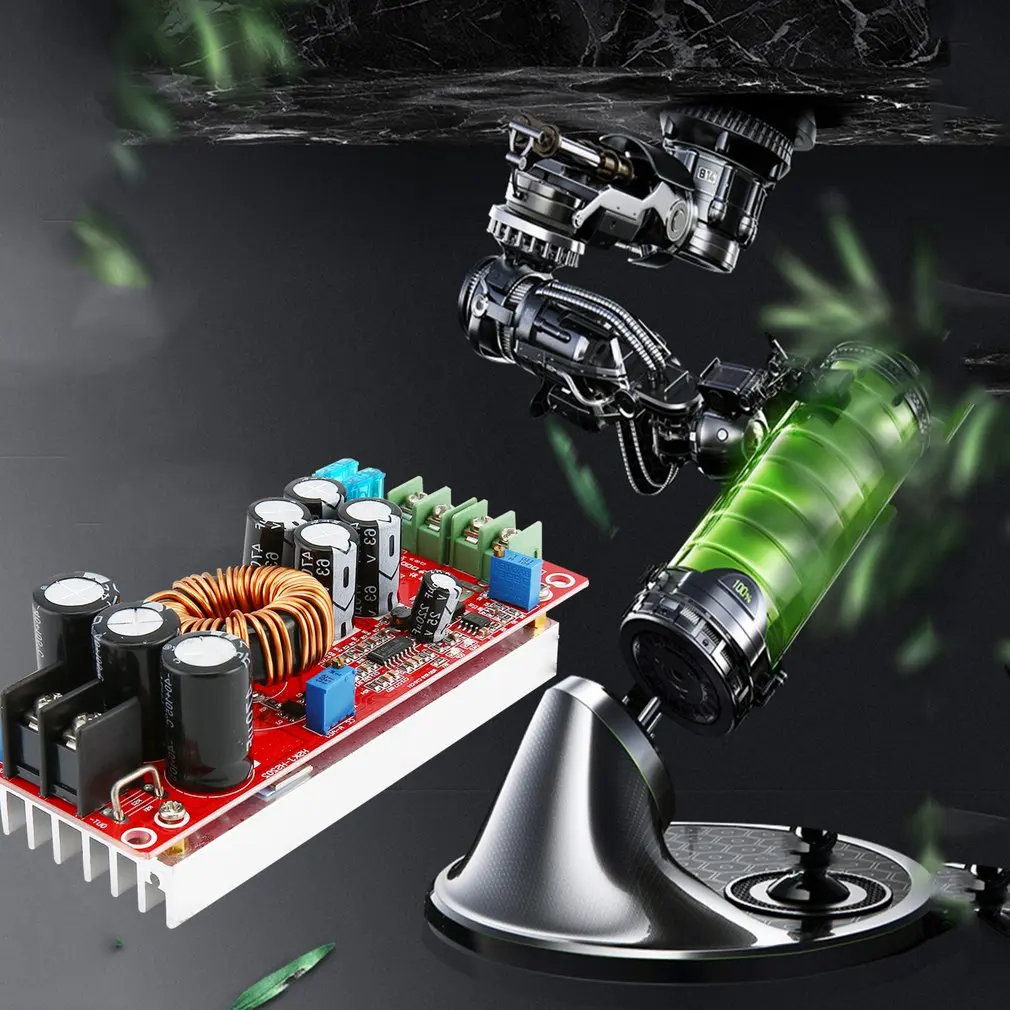 

Hot DC Converter Boost Car 1200W 20A Step-up Power Supply Module 8-60V to 12-83V L BSIDE Dropshipping Wholesale