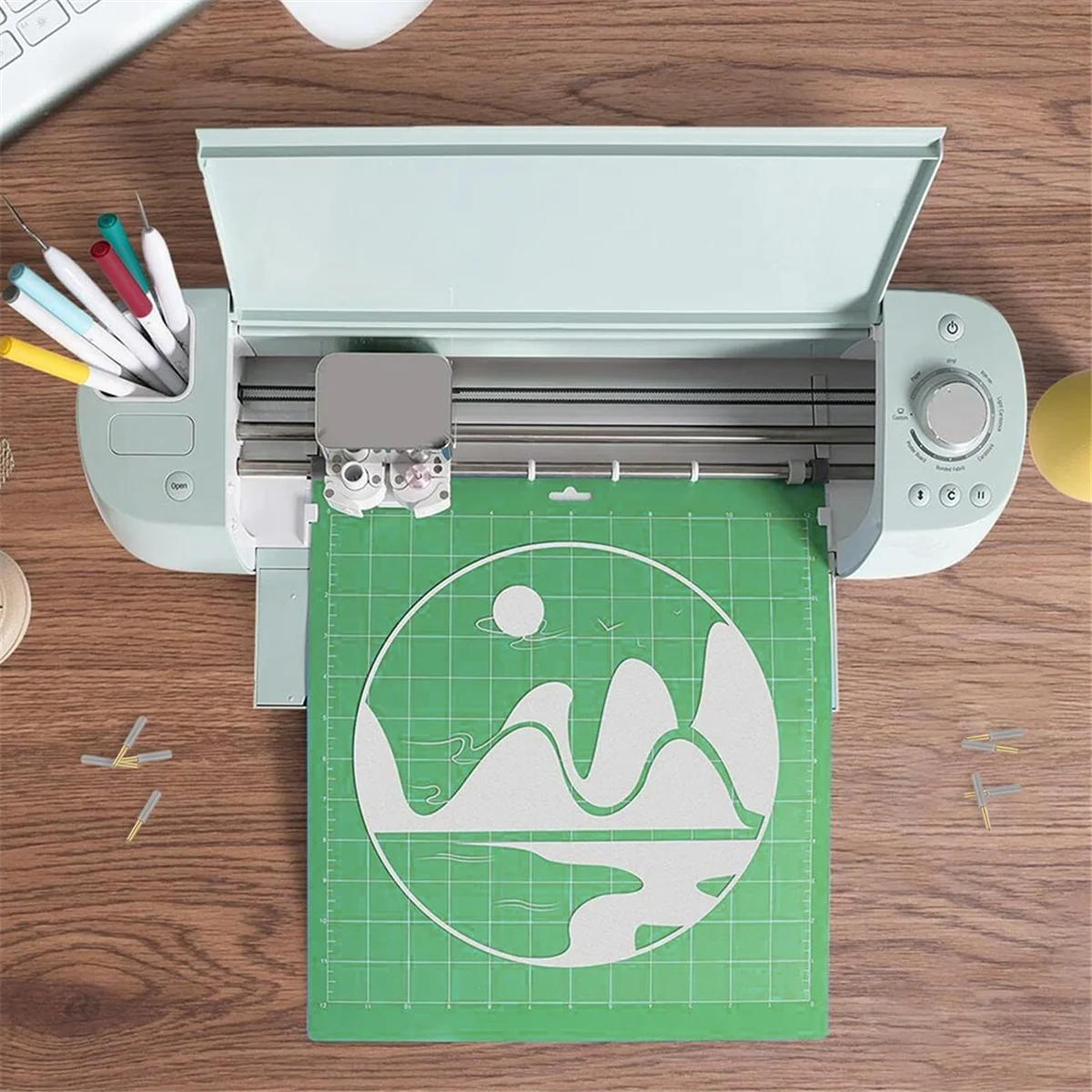 ใบมีดปลายแหลมแบบพรีเมี่ยม20ชิ้นใช้ได้กับเครื่องทำ cricut 3/ผลิต/สำรวจ3/สำรวจอากาศ2/หนึ่ง/ร่วมลงทุน