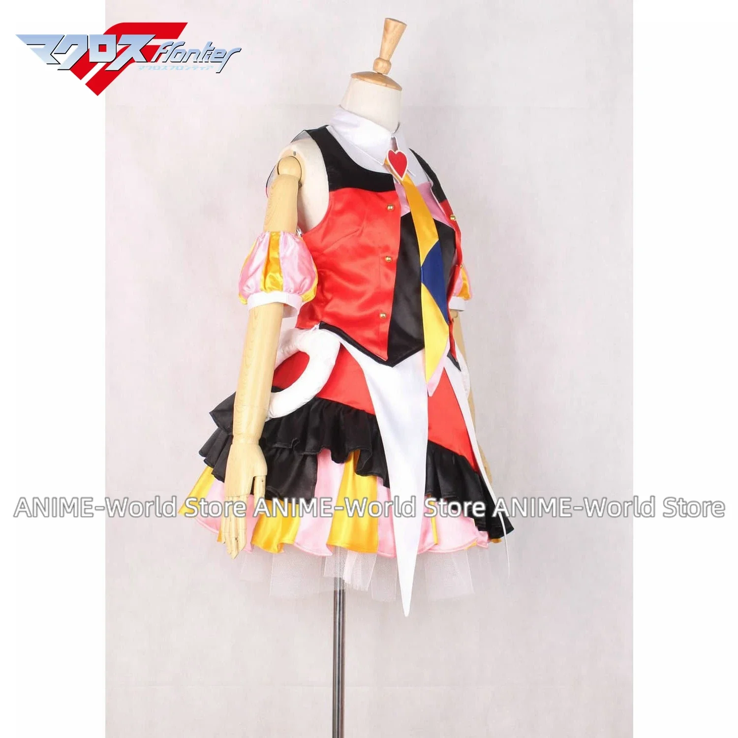 《Custom Made》Macross Delta Freyja Wion Cosplay Costume Dress Halloween Carnival Outfit Shoes Wig