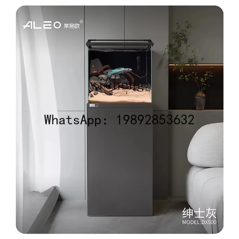 

X-29 3 Ultra-clear Glass Bottom Filter Backflow Overflow Living Room Stream Tank Arowana Fish Tank Square Tank