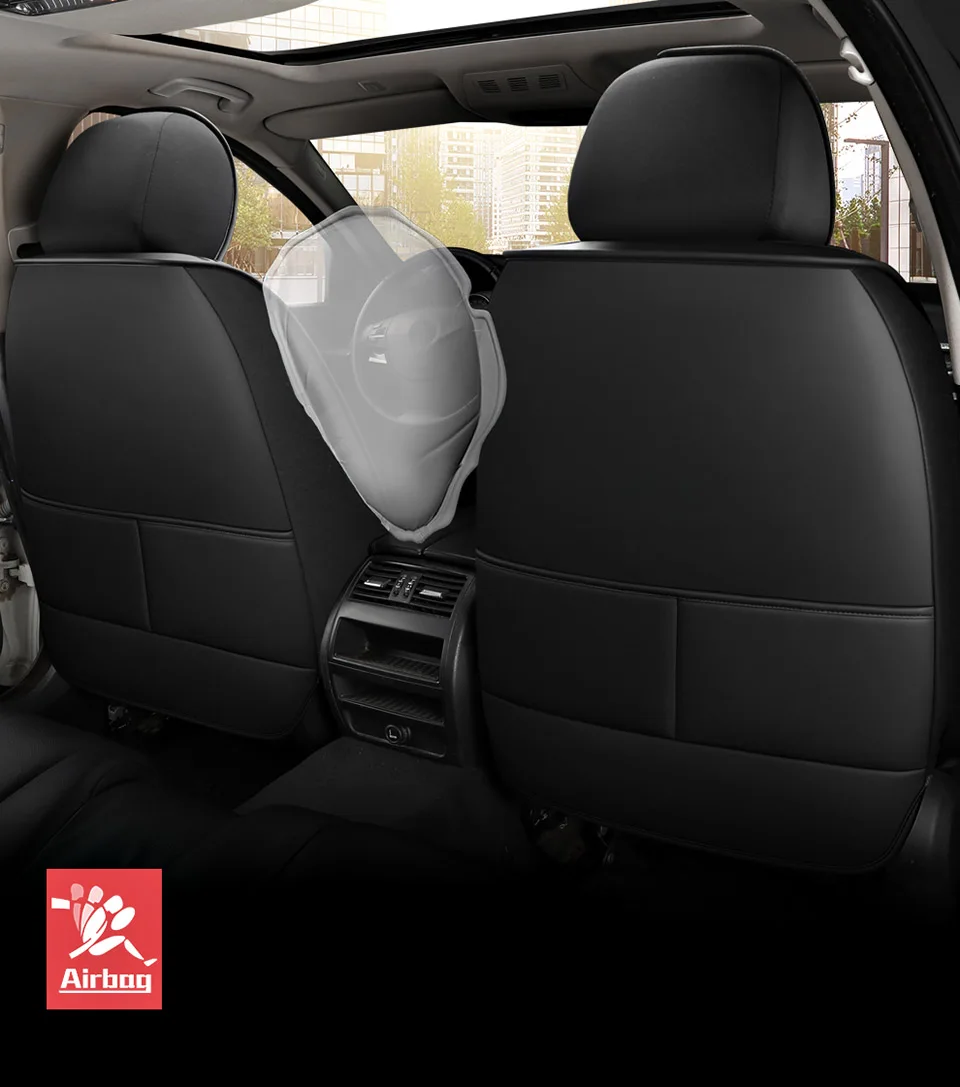 Leder-Sitzbezug für Skoda Octavia 2, Superb 3, Karoq, BMW E60, E61, Touring – Autozubehör, Innenraum, Dropshipping, Komplettset. – Detail 7